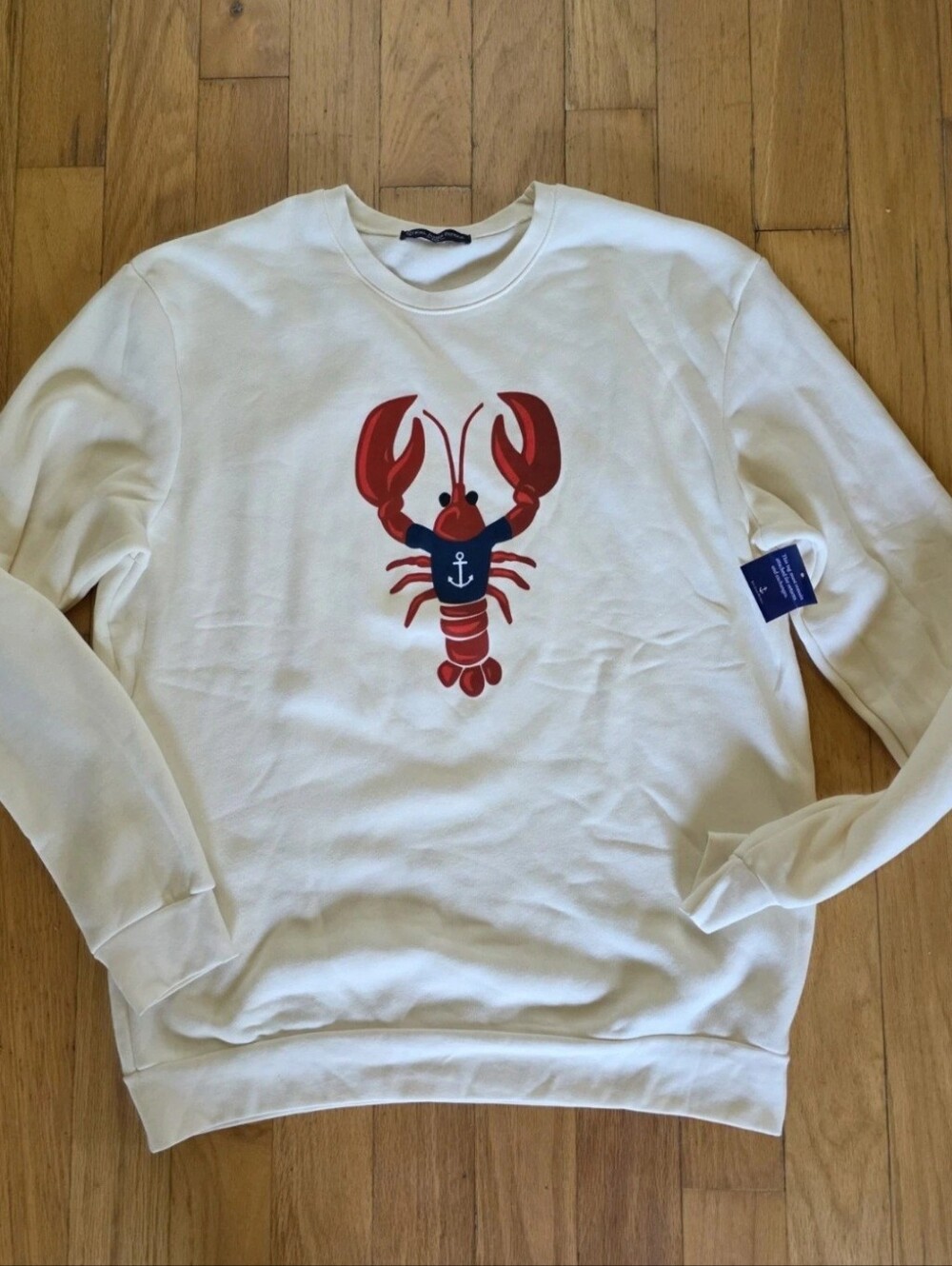 Womens Kiel James Patrick Lobster Sweatshirt Size XXL